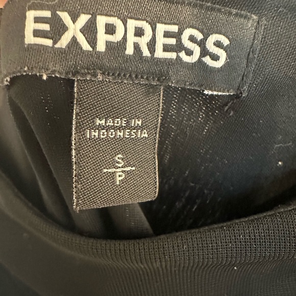 Express Black Ruched Bodysuit - Picture 4 of 4